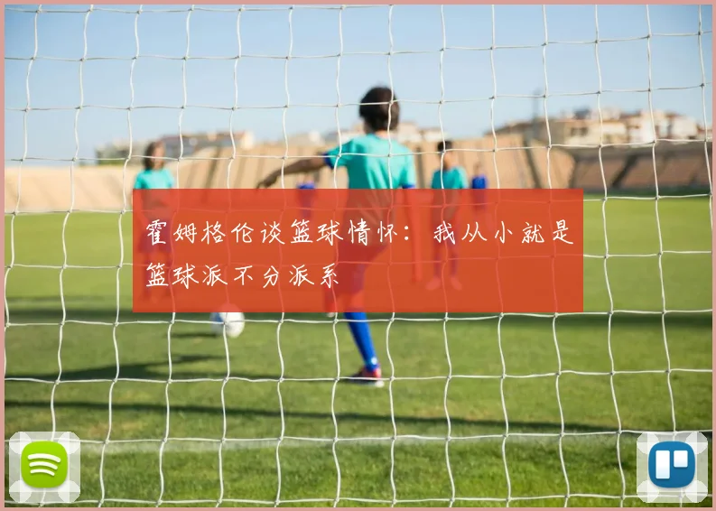 霍姆格伦谈篮球情怀：我从小就是篮球派不分派系
